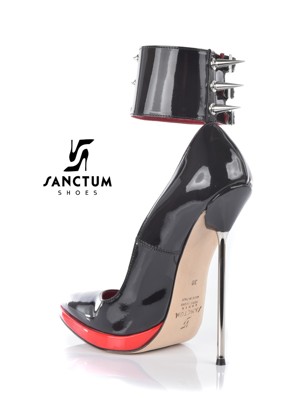 Sanctum  Extremely high Italian pumps FATALE with metal stiletto heels