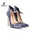 Paoletti pumps echt leer blauw -outlet