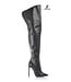 CUSTOM High Italian THIGH boots VESTA with stiletto heels in genuine leather