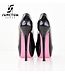 Yarose lak zwarte pumps -outlet