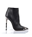 Sanctum  VESTA PYTHON STIEFELETTEN SCHWARZ NAPPA