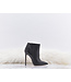 High Italian ankle boots VESTA with stiletto heels in real leather