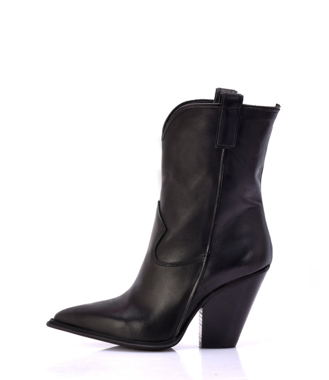 Julie leder Cowboystiefel  High heels