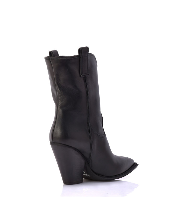 Julie leder Cowboystiefel  High heels