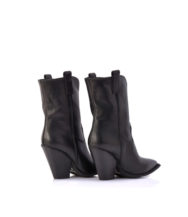 Julie leder Cowboystiefel  High heels