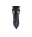 High Italian THIGH boots VESPER with full back zipper in genuine leather