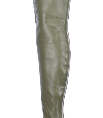 Sanctum  High Italian THIGH boots VESPER with full back zipper in genuine leather