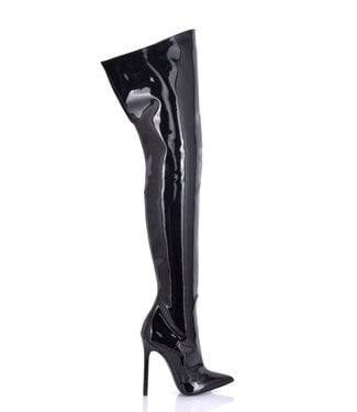 GIGI  BLACK SHINY THIGH