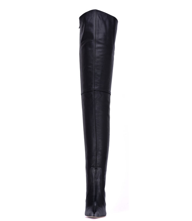 CUSTOM - MAYDAY - EXTREME POINTY THIGH BOOTS