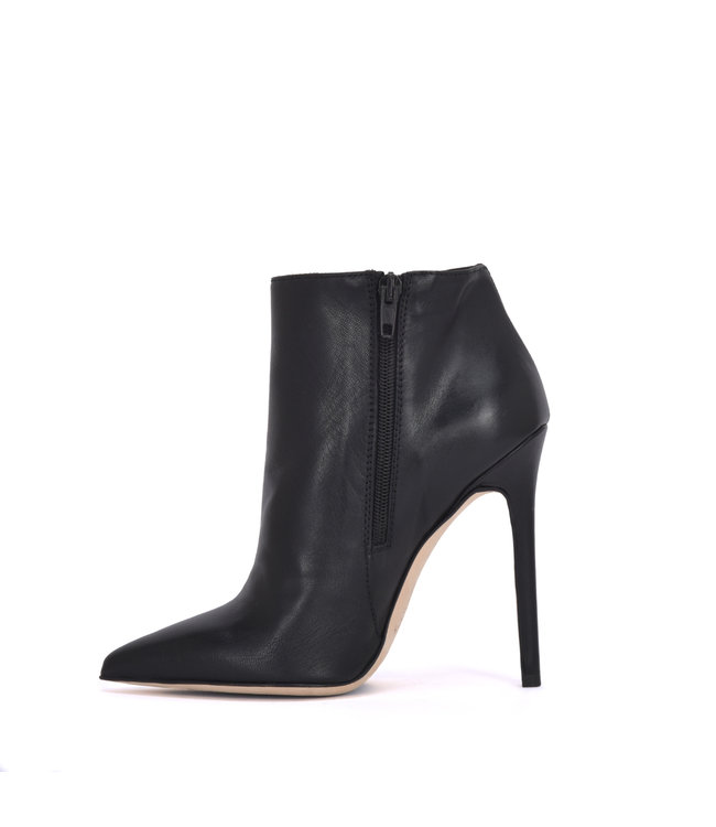 High Italian ankle boots VESTA with stiletto heels in real leather