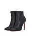High Italian ankle boots VESTA-10 with stiletto heels in real leather