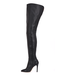 High Italian crotch boots VESTA with 10cm stiletto heels in genuine leather