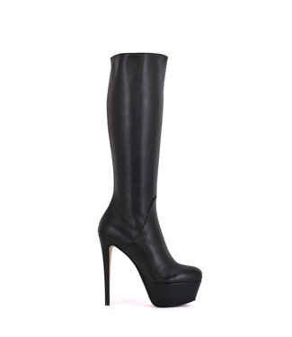 Sanctum  ISIS KNEE BOOTS BLACK NAPPA