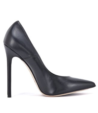 Sanctum IRIS - LACE-UP KNEE BOOTS BLACK RED SHINY - Shoebidoo Shoes