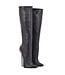 CUSTOM Sanctum VENUS KNEE BOOTS BLACK NAPPA