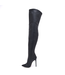 Sanctum MANOUK THIGH BOOTS BLACK NAPPA with STUDS