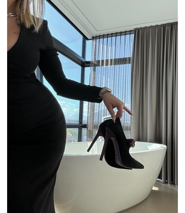 Sanctum KISS PUMPS ZWART SUÈDE