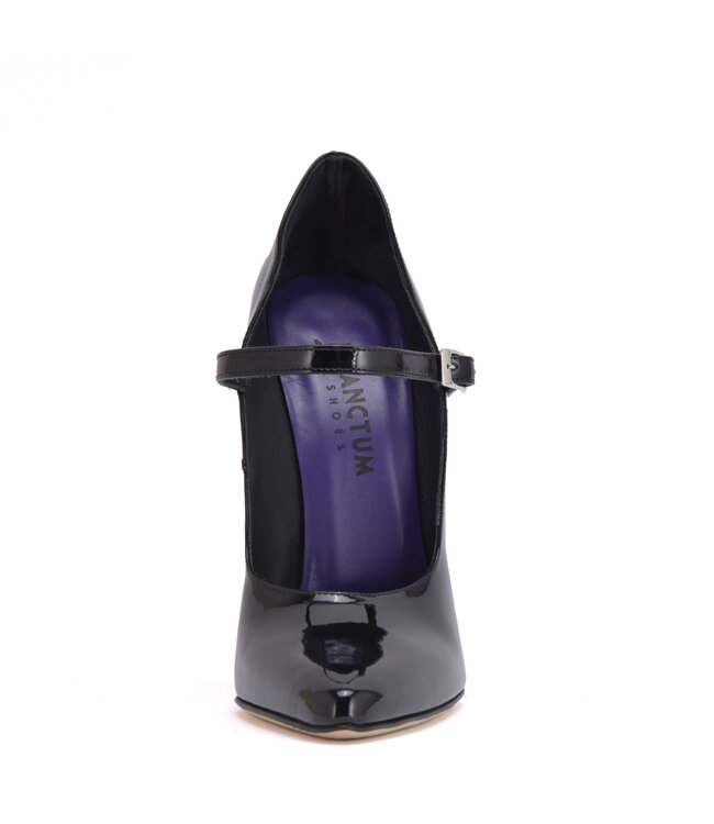 Sanctum Schuhe TAMARA SCHWARZE GLÄNZENDE RIEMENPUMPS