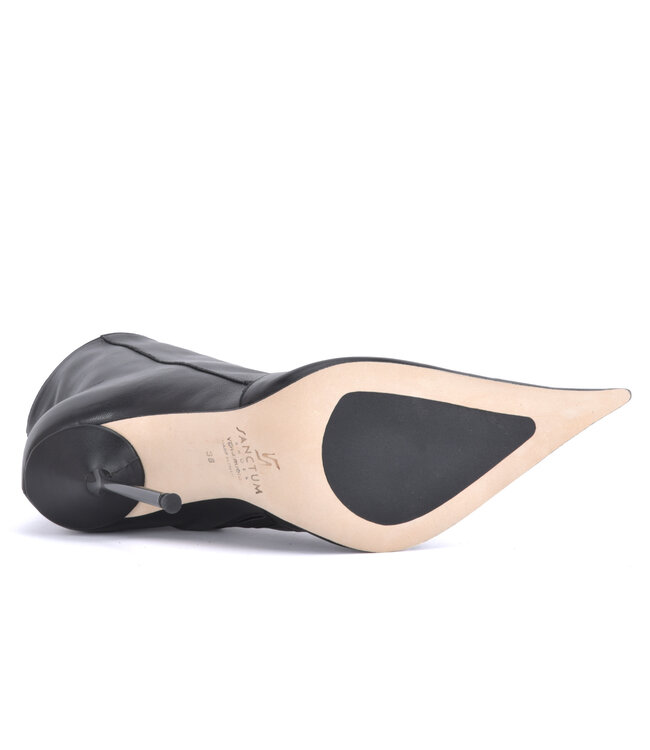 Custom made high Italian ankle boots ATHENA with metal heels