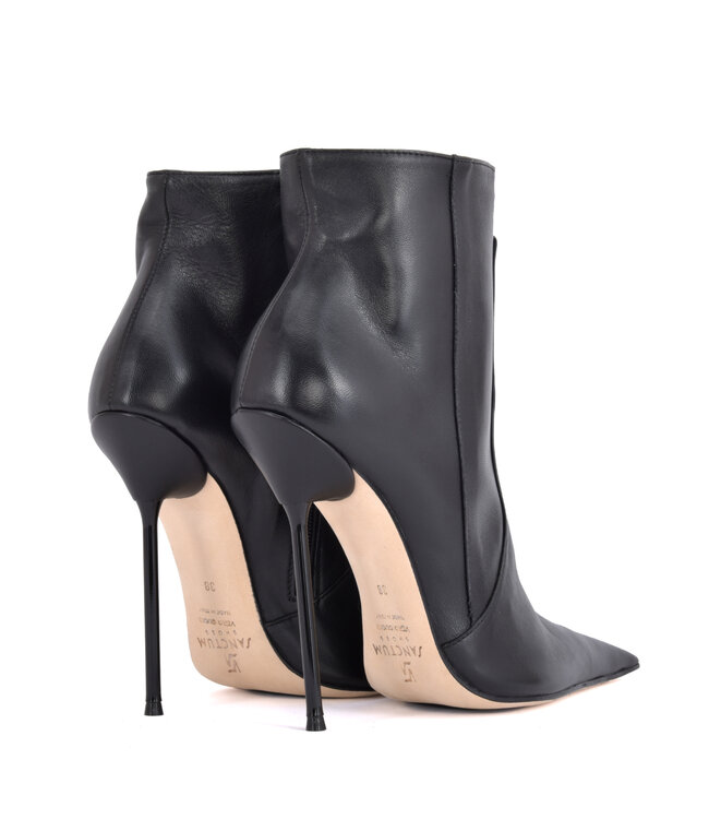 Custom made high Italian ankle boots ATHENA with metal heels