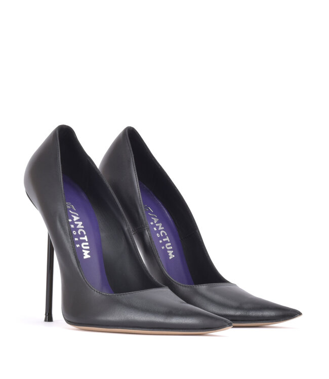 CRUELLA EXTREME PUNTIGE PUMPS ZWART NAPPA