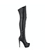 NIGELLA SCHNÜRSTIEFEL SCHWARZ MATT