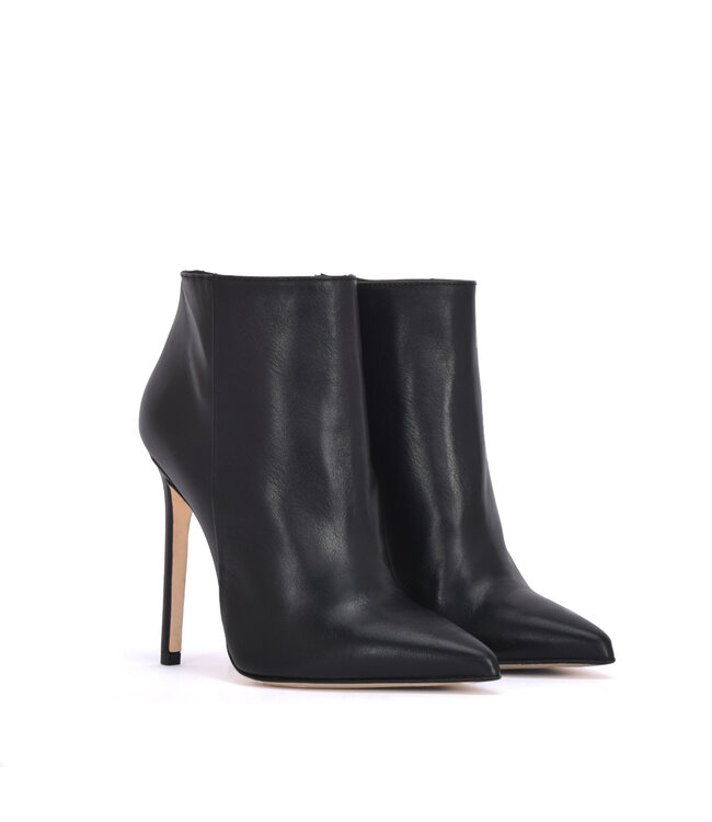 CUSTOM High Italian ankle boots VESTA with stiletto heels in real leather
