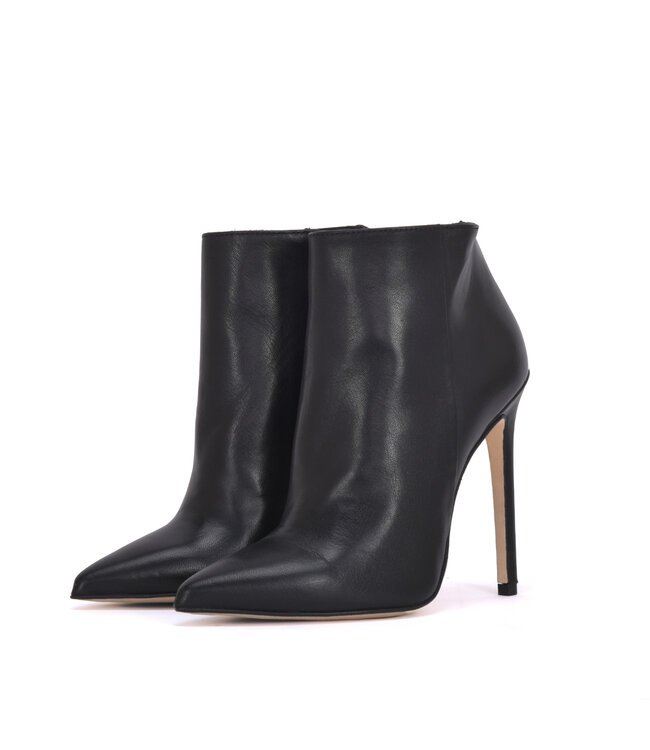 CUSTOM High Italian ankle boots VESTA with stiletto heels in real leather