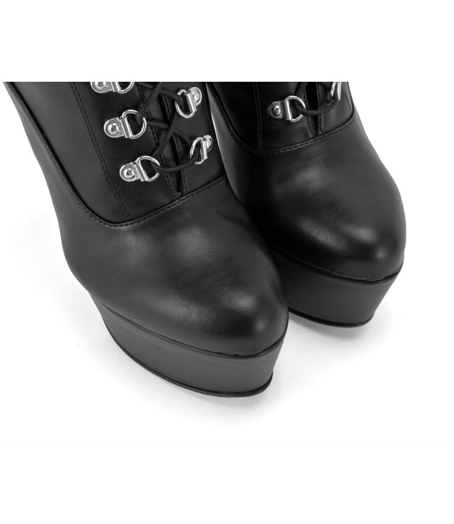 Sanctum Shoes NIGELLA VETERSLUITENDE DIJBOOTS ZWART MAT