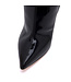 High Italian crotch boots JULIETTE with stiletto heels in genuine patent leather
