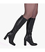 Sanctum Custom BLOSSOM KNEE BOOTS BLACK NAPPA