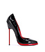 Sanctum  PHOEBE - EXTREME BLACK RED SHINY PUMPS