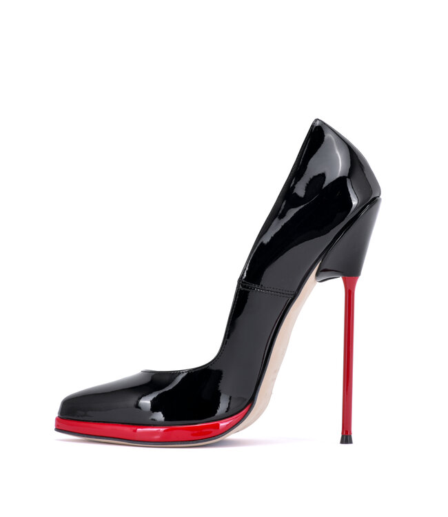 Extreme high Italian pumps PHOEBE with metal needle heels