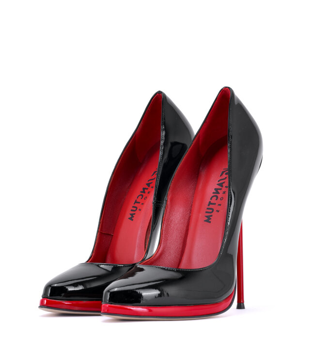 Extreme high Italian pumps PHOEBE with metal needle heels