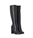 Sanctum Custom BLOSSOM KNEE BOOTS BLACK NAPPA