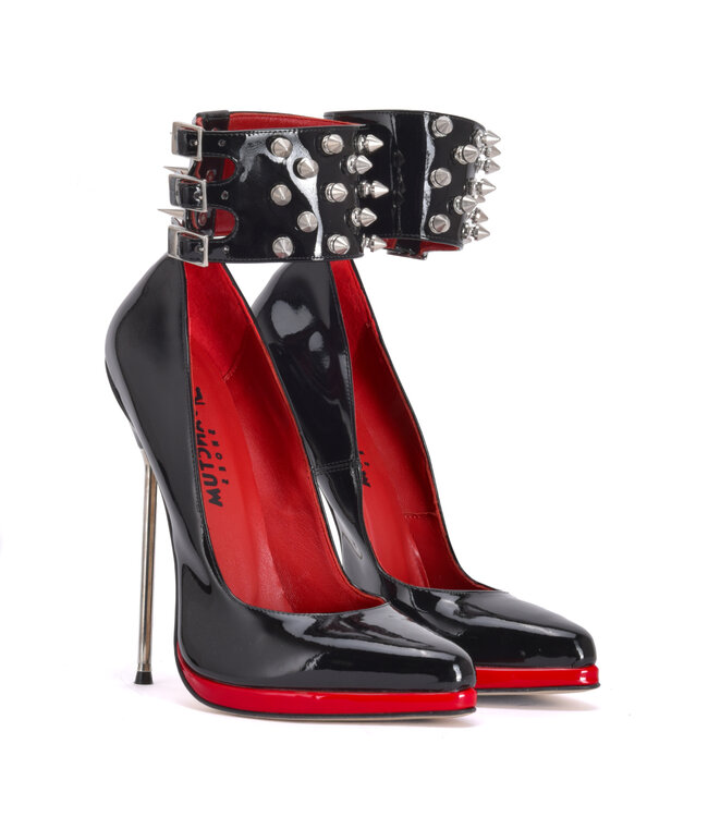 Extremely high Italian pumps FATALE with metal stiletto heels