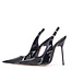 Sanctum Custom SCARLET POINTY SLINGBACK  PUMPS SCHWARZ GLÄNZEND