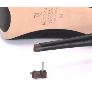 Sanctum  PLASTIC HAKTIPS KOFFIE KLEUR