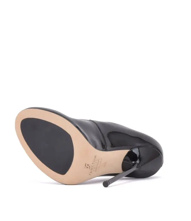 CUSTOM - Italienische Sandalen VALENTINA s mit Metallabsatz mit lila Inlay