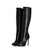 High Italian knee boots VESTA with 10cm stiletto heels in genuine leather
