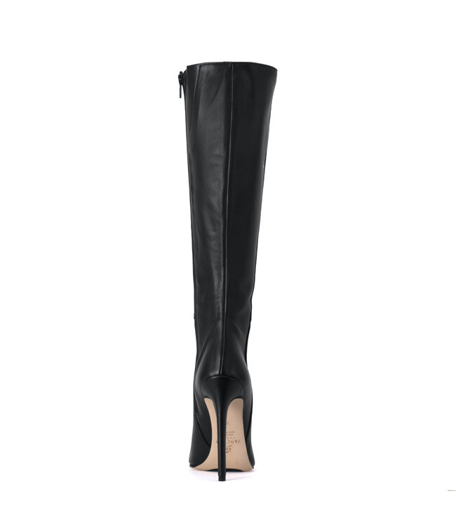 High Italian knee boots VESTA with stiletto heels in real leather