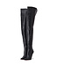 Hohe italienische Stiefeletten JULIETTE mit Stilettoabsatz aus echtem Nappaleder