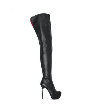 Sanctum  ISABELLA CROTCH BOOTS BLACK NAPPA