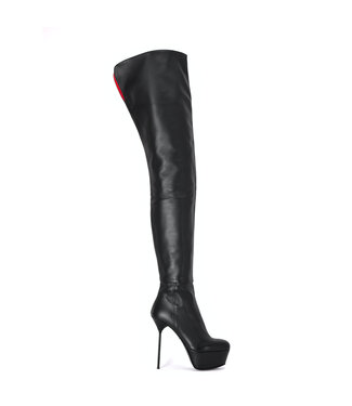 Sanctum  ISABELLA CROTCH BOOTS SCHWARZES NAPPA