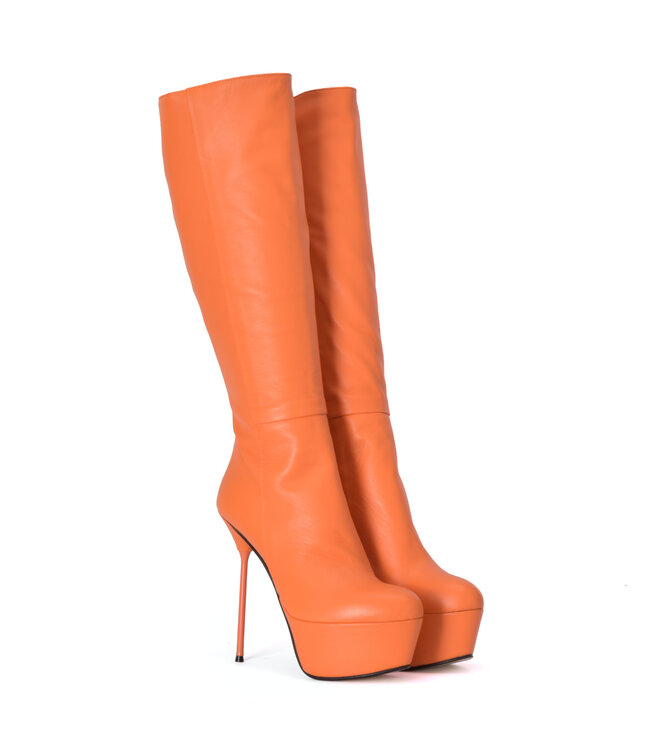 Sanctum Shoes ISADORA KNEE STIEFEL NAPPA ARANACIO - Edizione Speciale