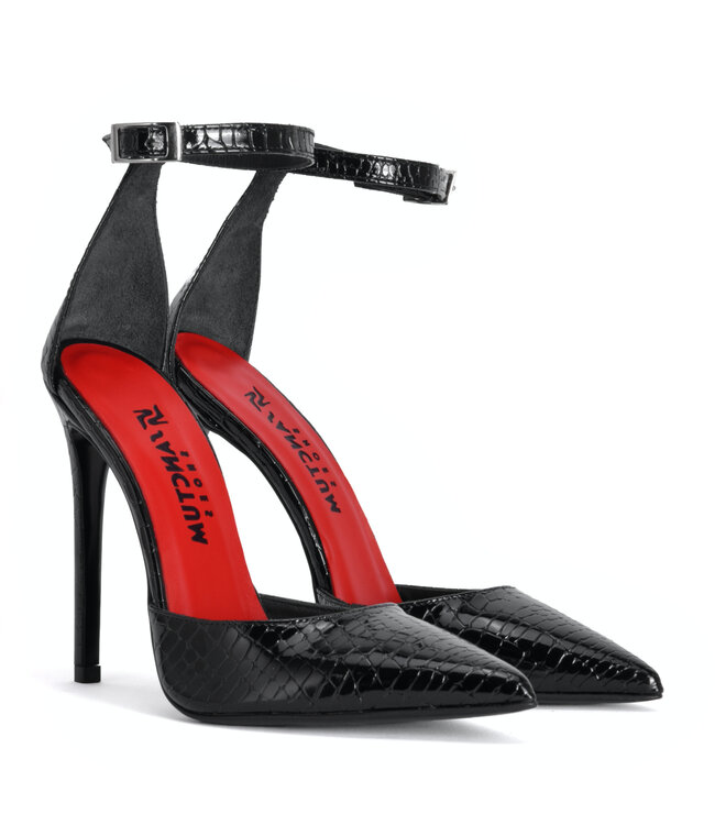 Sanctum Shoes VANESSA SANDALS BLACK CROCK