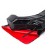 High Italian crotch boots ISABELLA with platform in real patent leather