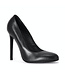 Sanctum Shoes  VALERIE BLACK MATTE GOAT LEATHER ROUND NOSED PUMPS