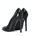 Sanctum Shoes VALERIE ZWART MAT GEITENLEER PUMPS MET RONDE NEUS
