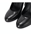 Sanctum Shoes  VALERIE BLACK MATTE GOAT LEATHER ROUND NOSED PUMPS